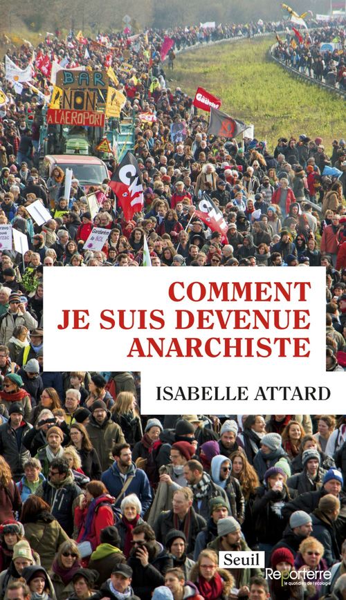 Couverture ebook de Comment je suis devenue anarchiste, de Isabelle Attard
