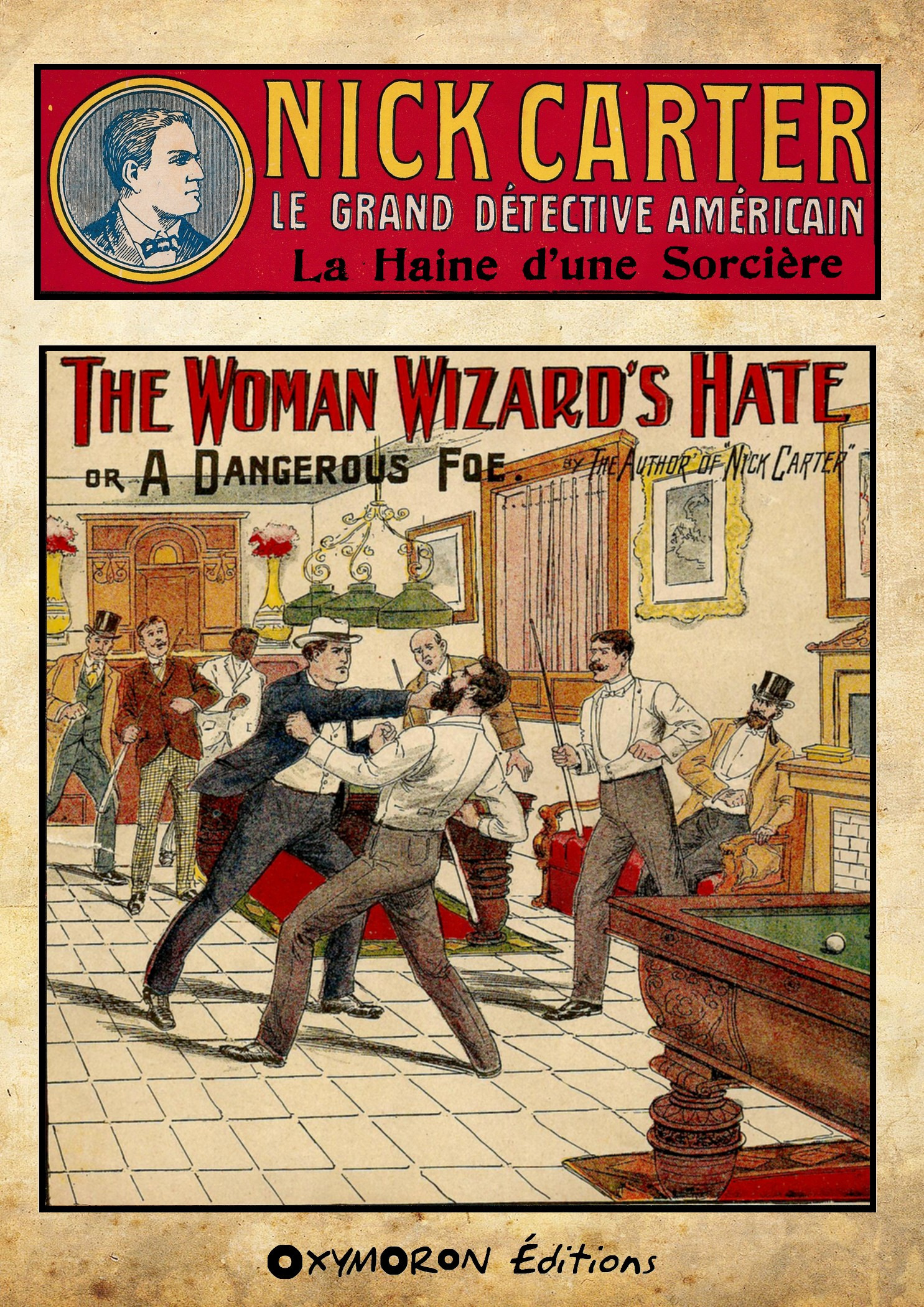 ebook cover of Nick Carter - La haine d'une sorcière, by Auteur Inconnu