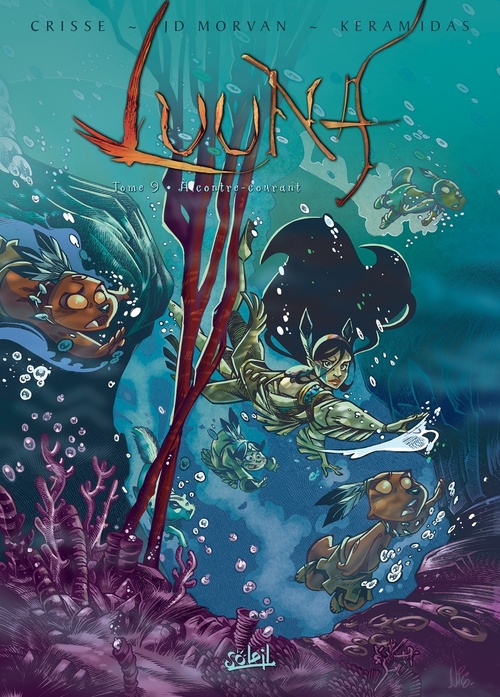 ebook cover of Luuna T09 - À contre-courant, by Didier Crisse