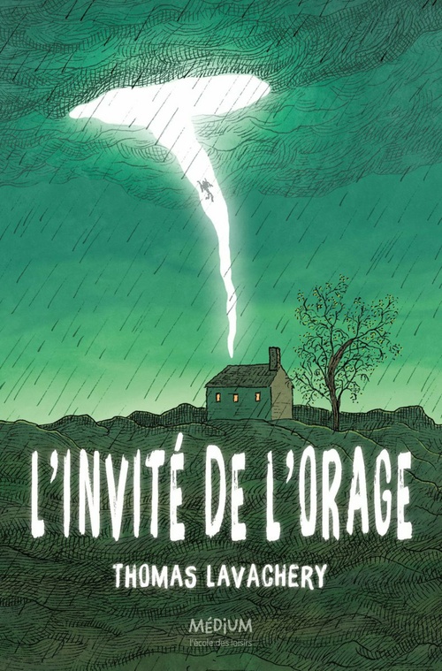 ebook cover of L'invité de l'orage, by Thomas Lavachery