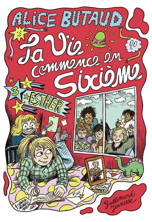 ebook cover of La vie commence en 6e (Tome 3) - Esther, by Alice Butaud