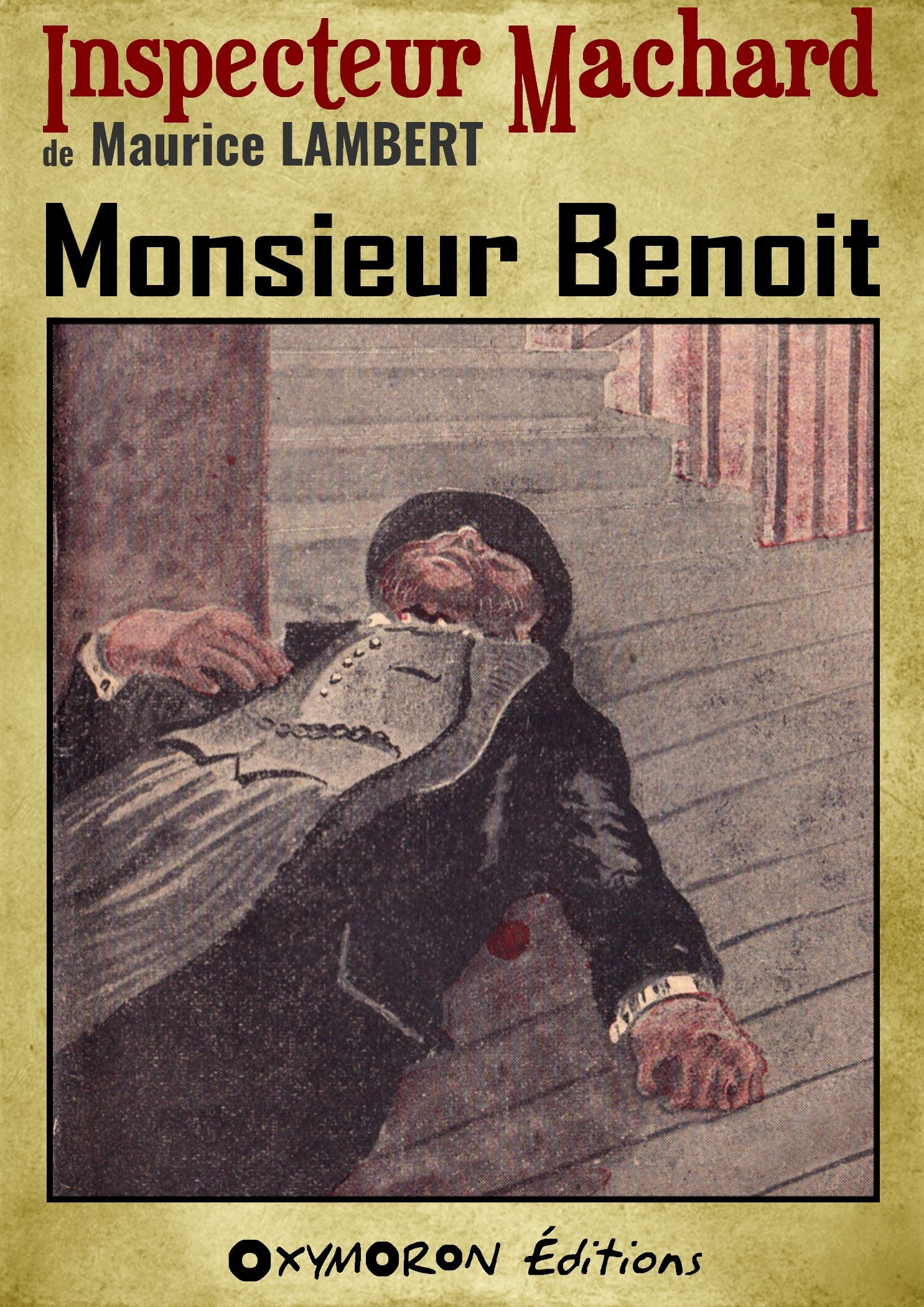 Couverture ebook de Monsieur Benoit, de Maurice Lambert
