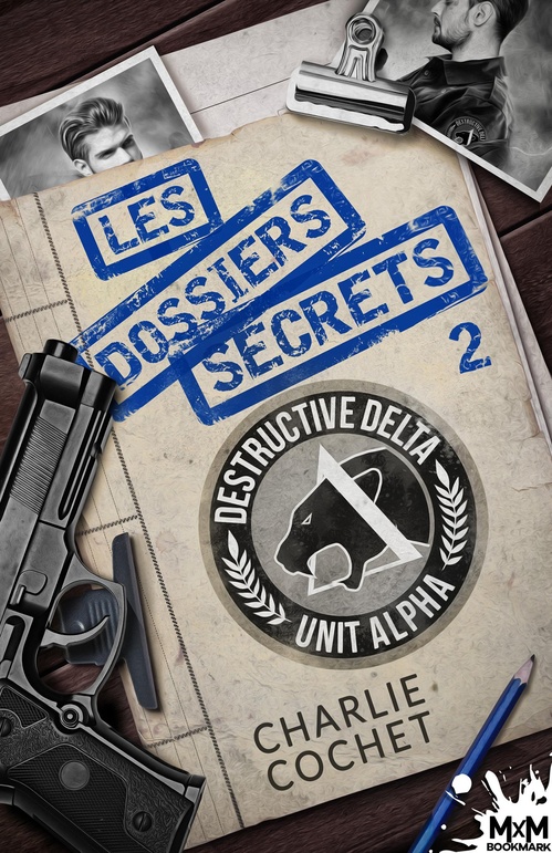Couverture ebook de Les dossiers secrets 2, de Charlie Cochet