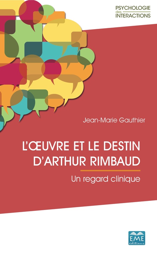 Couverture ebook de L'oeuvre et le destin d'Arthur Rimbaud, de Jean-marie Gauthier