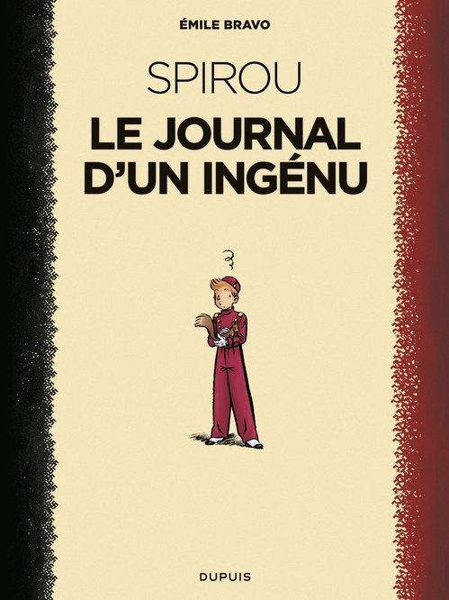 Couverture ebook de Le Spirou d'Emile Bravo - Tome 1 - Le journal d'un ingénu, de Emile Bravo