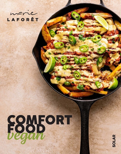 Couverture ebook de Comfort food vegan, de Marie Laforêt
