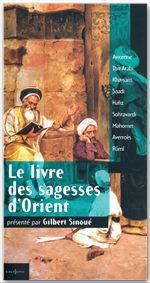Couverture ebook de Le Livre des Sagesses d'Orient, de Gilbert Sinoué