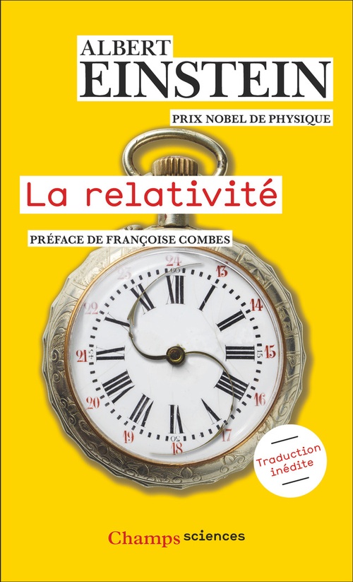 Couverture ebook de La Relativité, de Albert Einstein