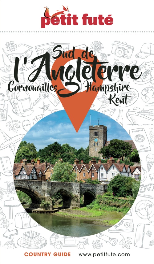 Couverture ebook de Guide Sud Angleterre 2025/2026 Petit Futé: Kent / Hampshire / Cornouailles, de Collectif