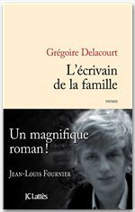 Couverture ebook de L'écrivain de la famille, de Grégoire Delacourt
