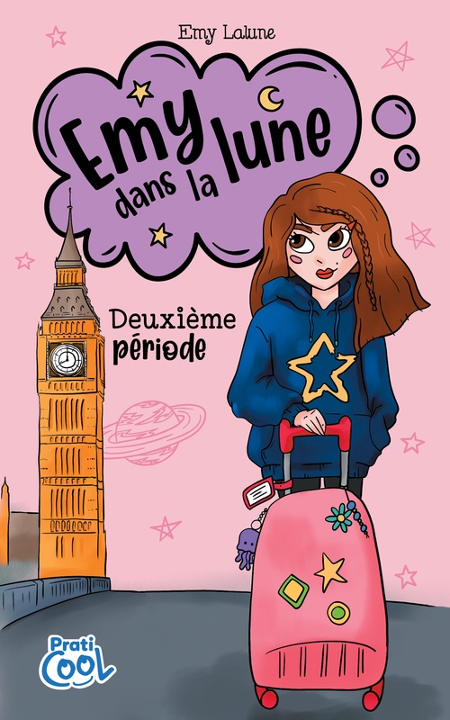 ebook cover of Emy dans la lune Tome 2, by Emy Lalune