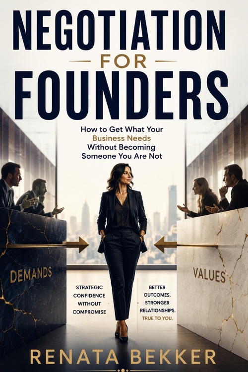 ebook cover of Negotiation for Founders, by Renata BekkeR