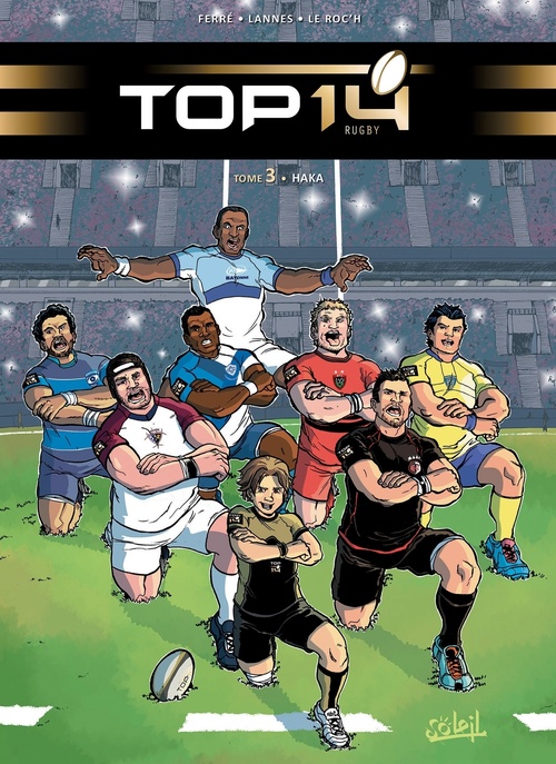 ebook cover of TOP 14 T03 - Haka, by Benjamin Ferré
