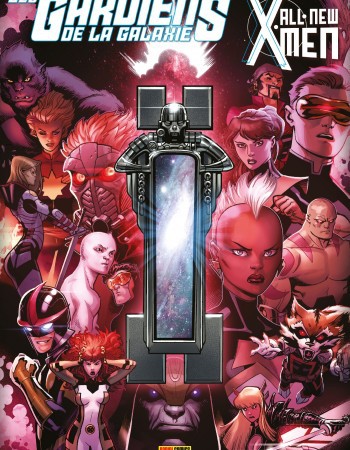 Couverture ebook de Les Gardiens de la Galaxie/All-New X-Men (2013) T01, de Collectif
