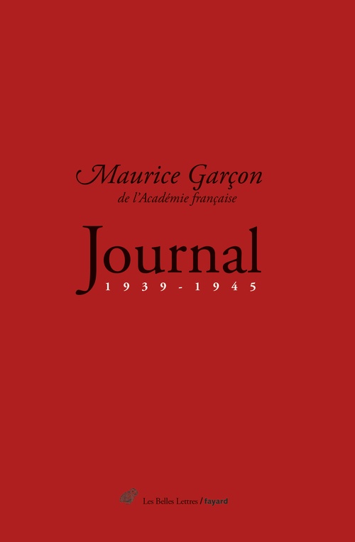 Couverture ebook de Journal (1939-1945), de Maurice Garçon