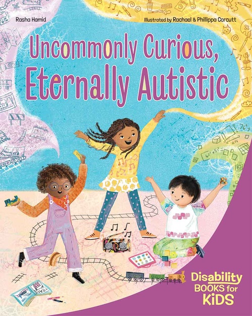 Couverture ebook de Uncommonly Curious, Eternally Autistic, de Rasha Hamid