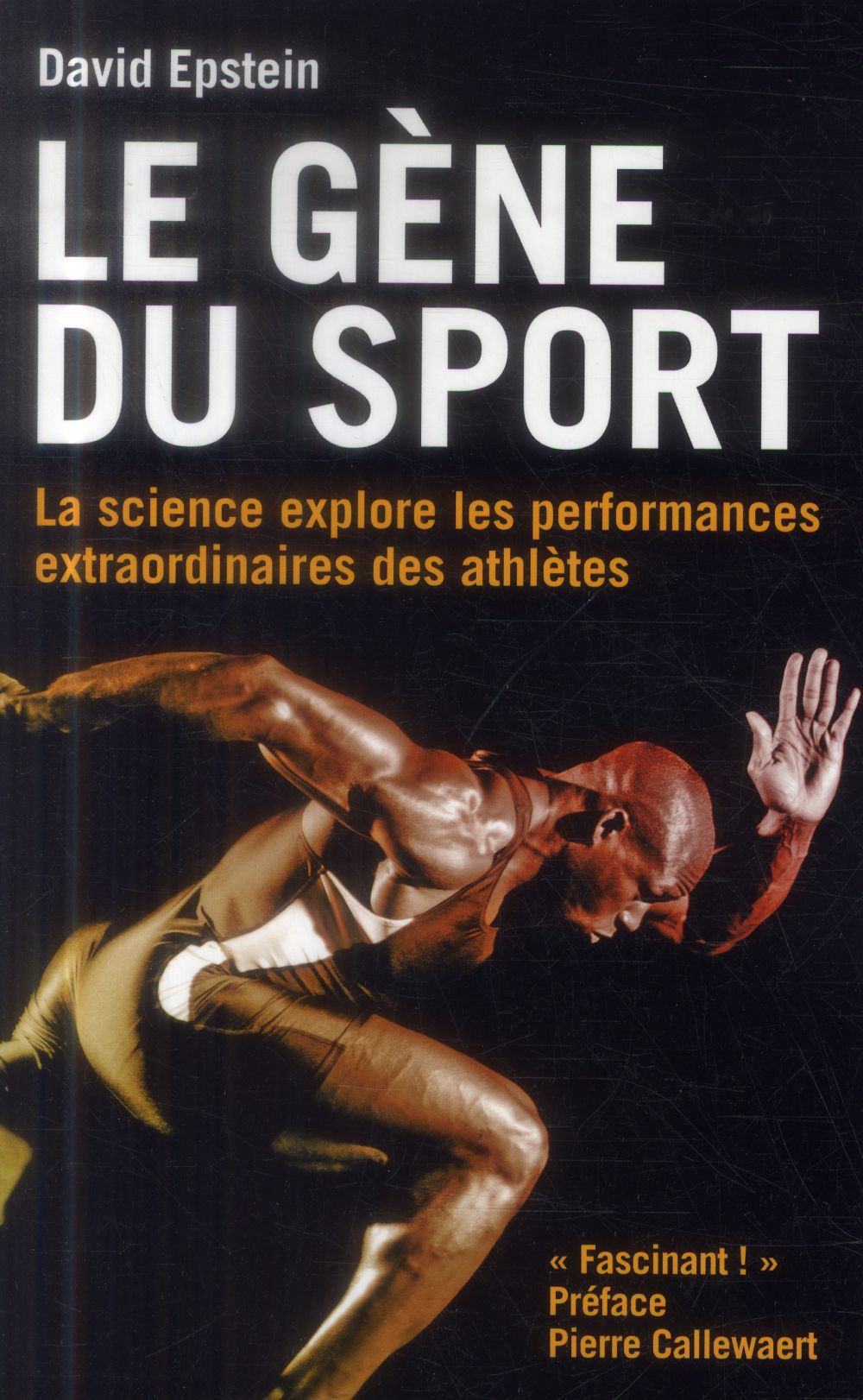 ebook cover of Le gène du sport, by David Epstein
