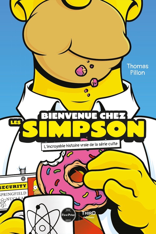 Couverture ebook de Bienvenue chez les Simpson, de Thomas Pillon