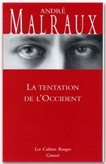 ebook cover of La tentation de l'occident, by André Malraux