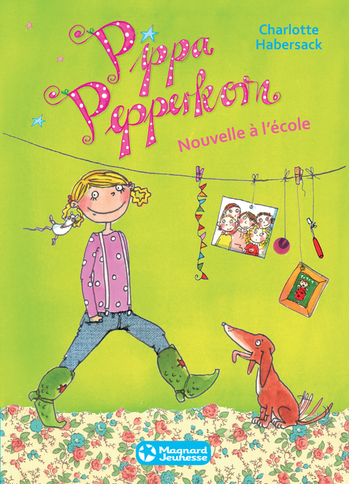 Couverture ebook de Pippa Pepperkorn - Nouvelle à l'école (1), de Charlotte Habersack, Mélanie Garanin