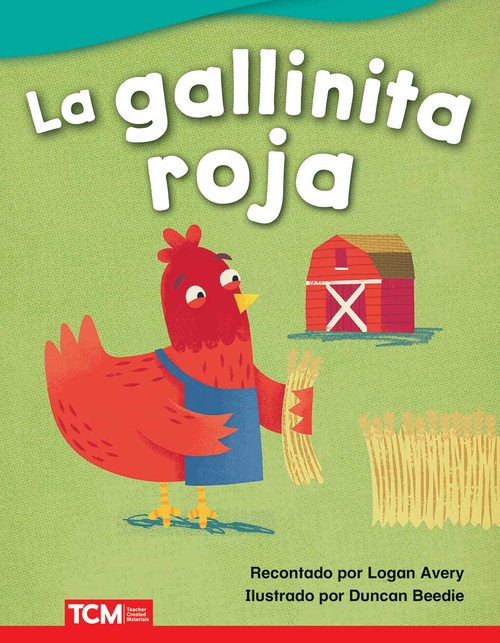 Couverture ebook de La gallinita roja, de Logan Avery