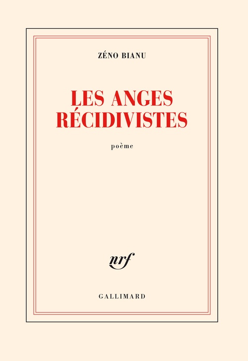ebook cover of Les anges récidivistes, by Zéno Bianu