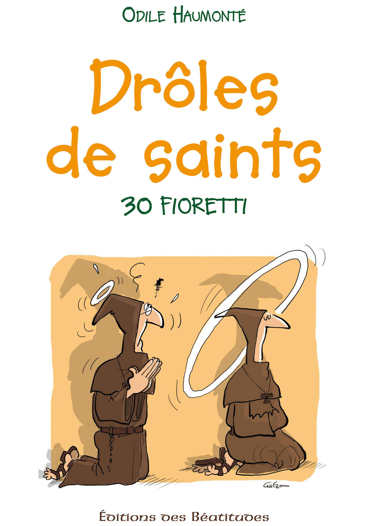 ebook cover of Drôles de saints, by Odile Haumonté