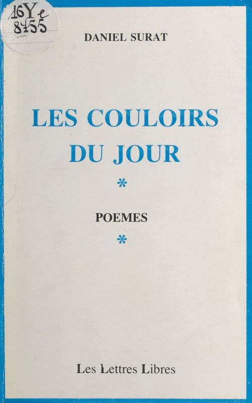 ebook cover of Les couloirs du jour, by Daniel Surat