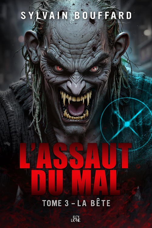 Couverture ebook de L'assaut du mal, de Sylvain Bouffard