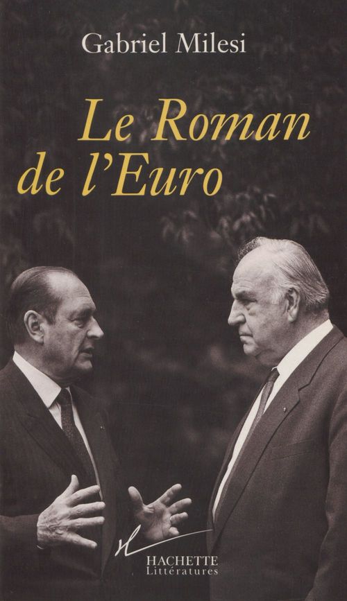 Couverture ebook de Le roman de l'euro, de Milesi-G