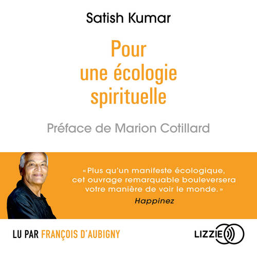 Couverture audiobook de Pour une écologie spirituelle, de Satish Kumar
