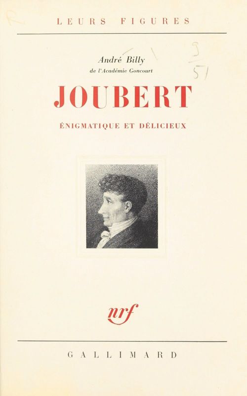 ebook cover of Joubert, by Andre Billy