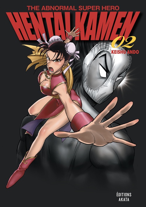 Couverture ebook de Hentai Kamen, The Abnormal Superhero - Tome 2 (VF), de Keishu Ando