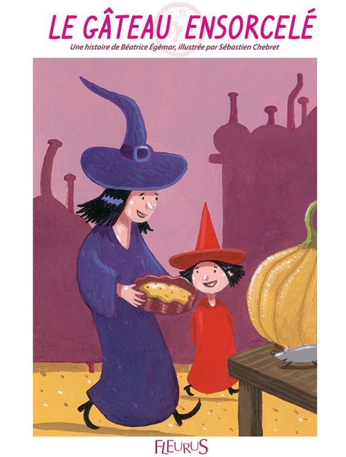 Couverture ebook de Le gâteau ensorcelé, de Béatrice Egémar