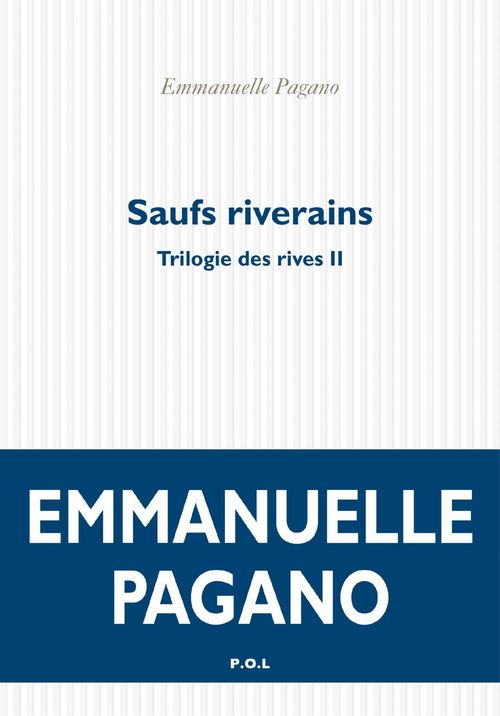 ebook cover of Trilogie des rives (Tome 2) - Saufs riverains, by Emmanuelle Pagano