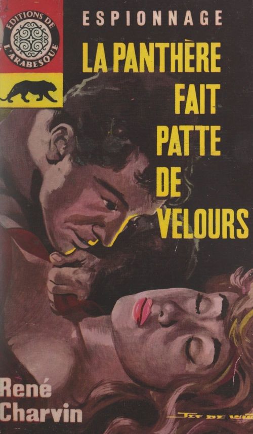 ebook cover of La panthère fait patte de velours, by René Charvin