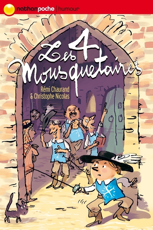 ebook cover of Les quatre mousquetaires EPUB2, by Rémi Chaurand, Christophe Nicolas