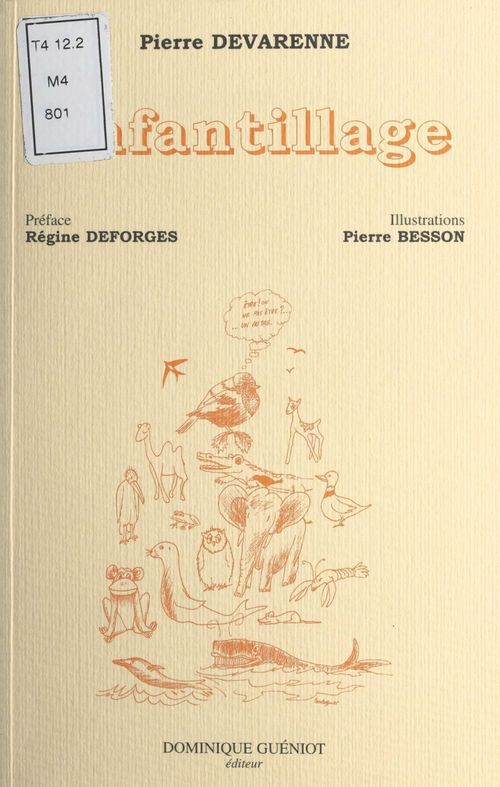 ebook cover of Enfantillage, by Pierre Devarenne