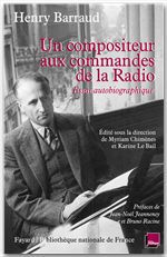 ebook cover of Un compositeur aux commandes de la radio, by Henry Barraud
