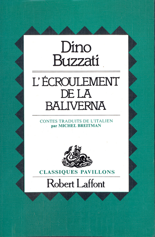 Couverture ebook de L'écroulement de la Baliverna - Classiques Pavillons, de Dino Buzzati