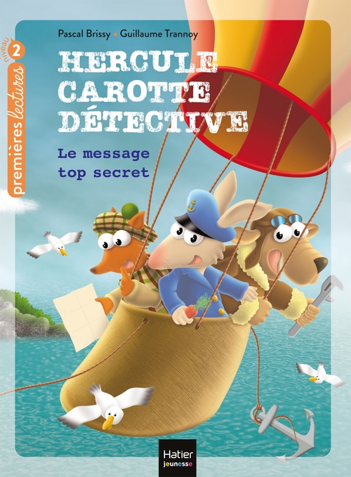 ebook cover of Hercule Carotte - Le message top secret CP/CE1 6/7 ans, by Pascal Brissy