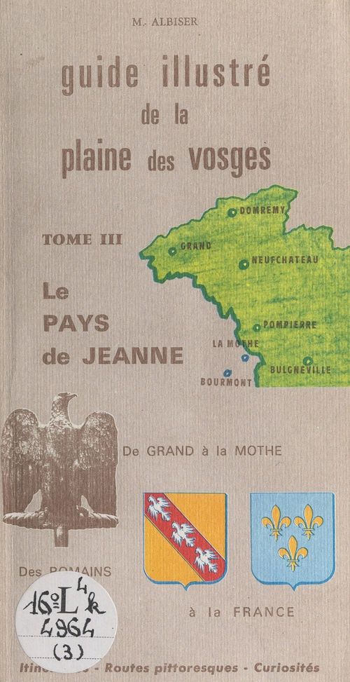 ebook cover of Guide illustré de la plaine des vosges (3), by Andre Claudel, Marcel Albiser
