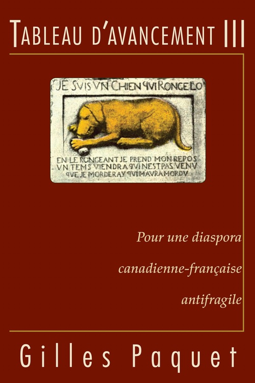 ebook cover of Tableau d'avancement III, by Gilles Paquet