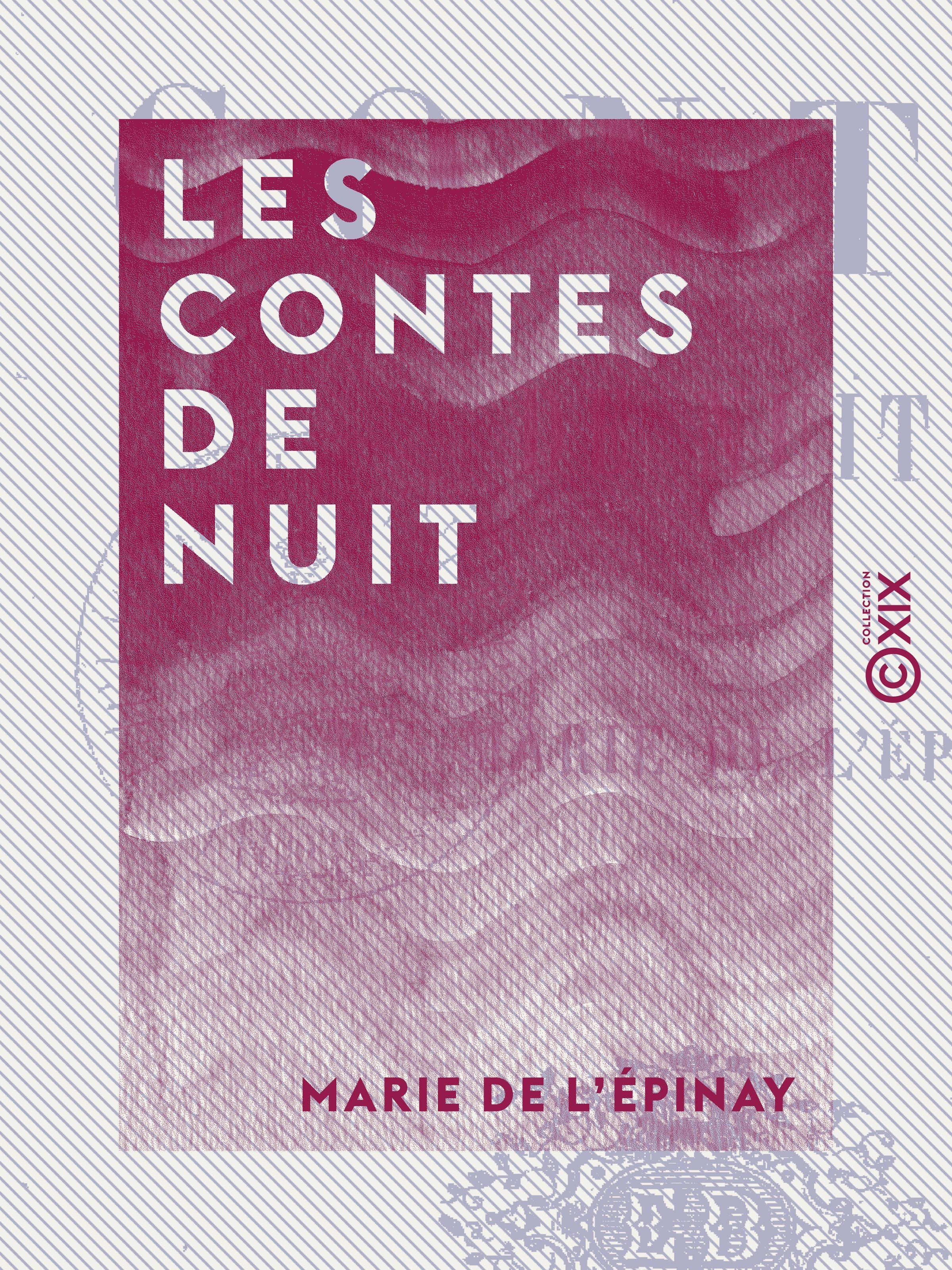 ebook cover of Les Contes de nuit, by Marie De L'Epinay
