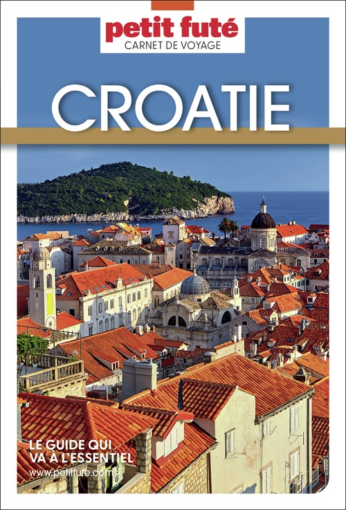 Couverture ebook de Guide Croatie 2026 Carnet Petit Futé, de Collectif