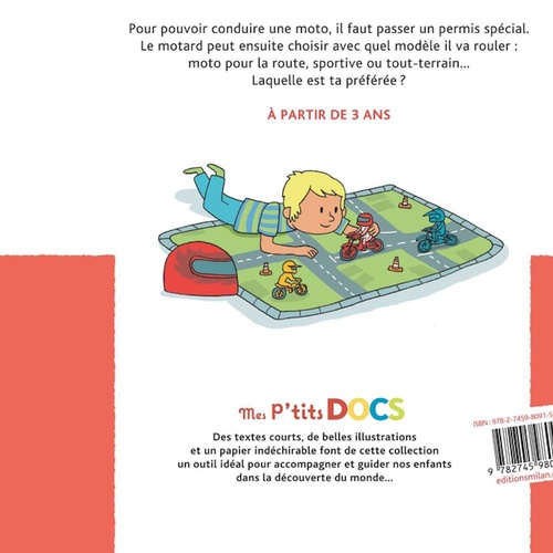 ebook cover of Les motos, by Stéphanie Ledu
