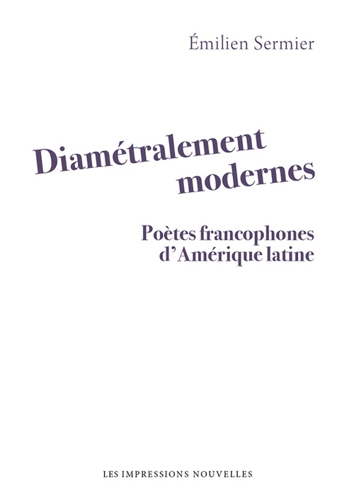 Couverture ebook de Diamétralement modernes, de Emilien Sermier