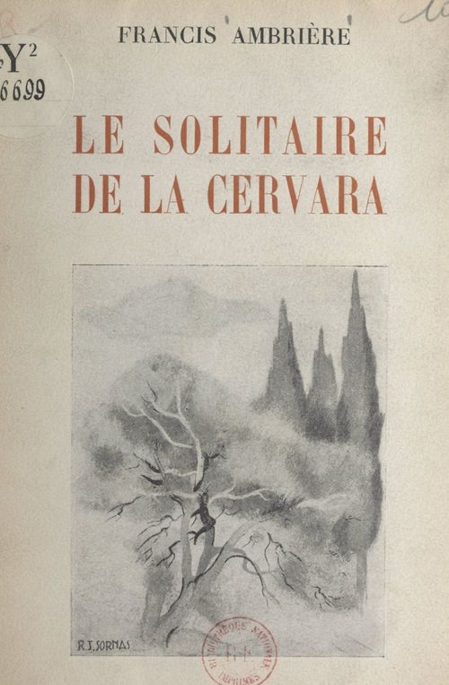 Couverture ebook de Le solitaire de la Cervara, de Francis Ambriere