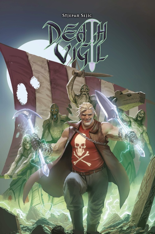 ebook cover of Death Vigil, by Stjepan Sejic