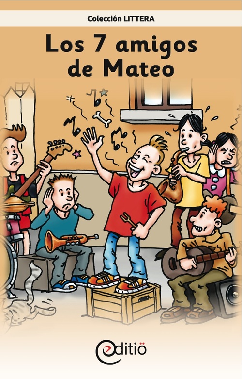 ebook cover of Los 7 amigos de Mateo, by Claire St-Onge
